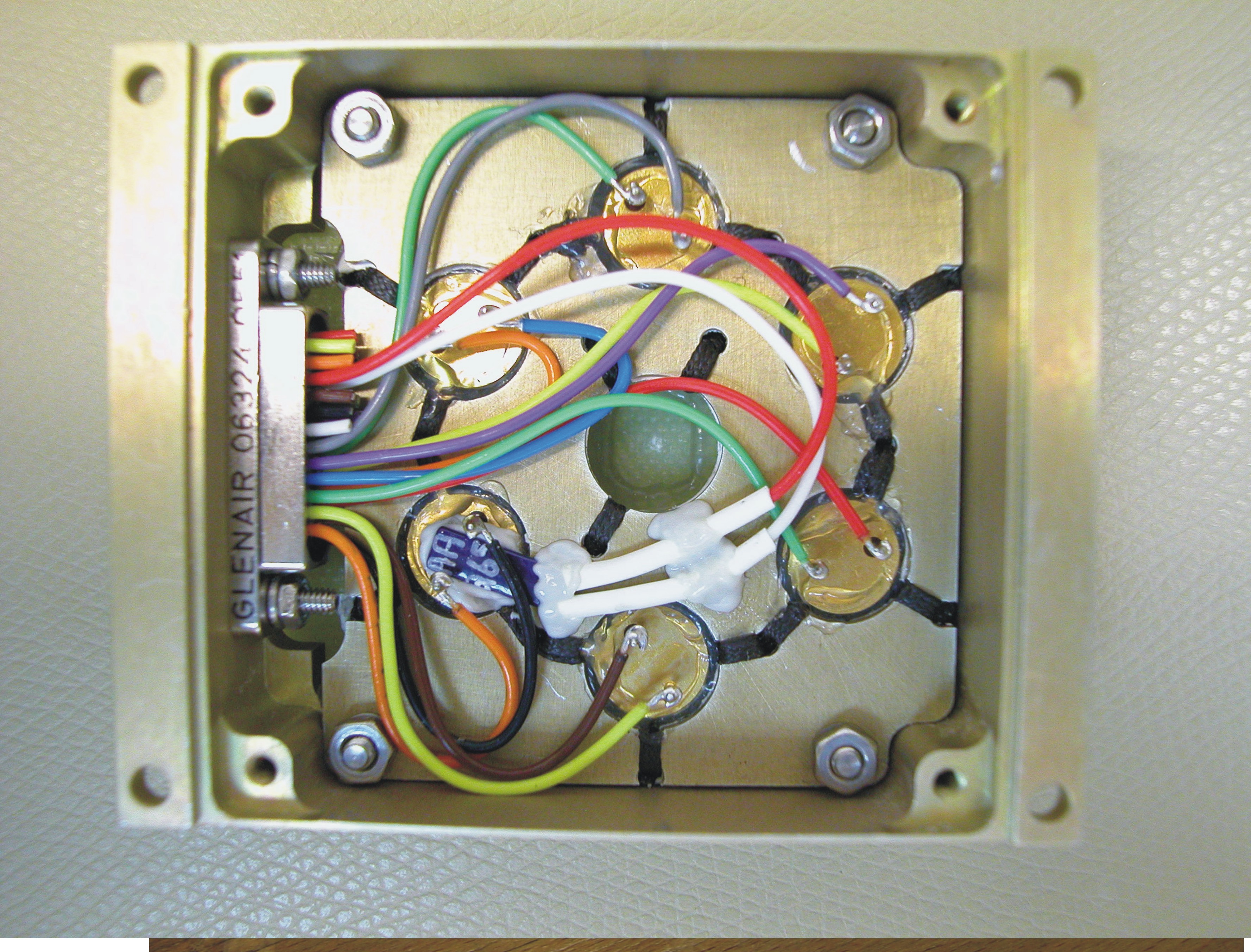 Interior del Sensor UV de ingeniería 