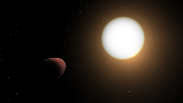 Investigadores del CAB participan en la detección de un exoplaneta ovalado